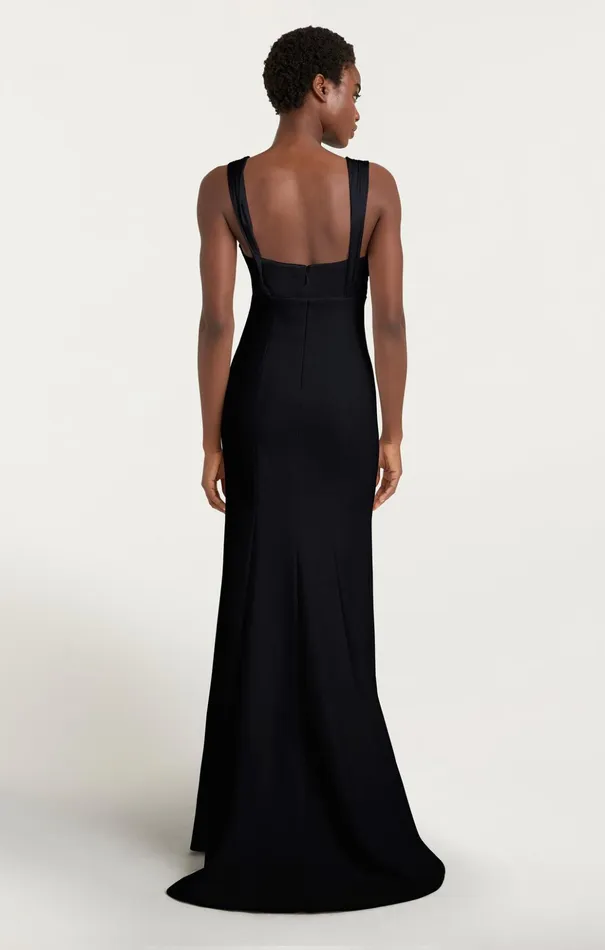 Women Cinq Sept Cocktail and Evening Jillie Gown Black
