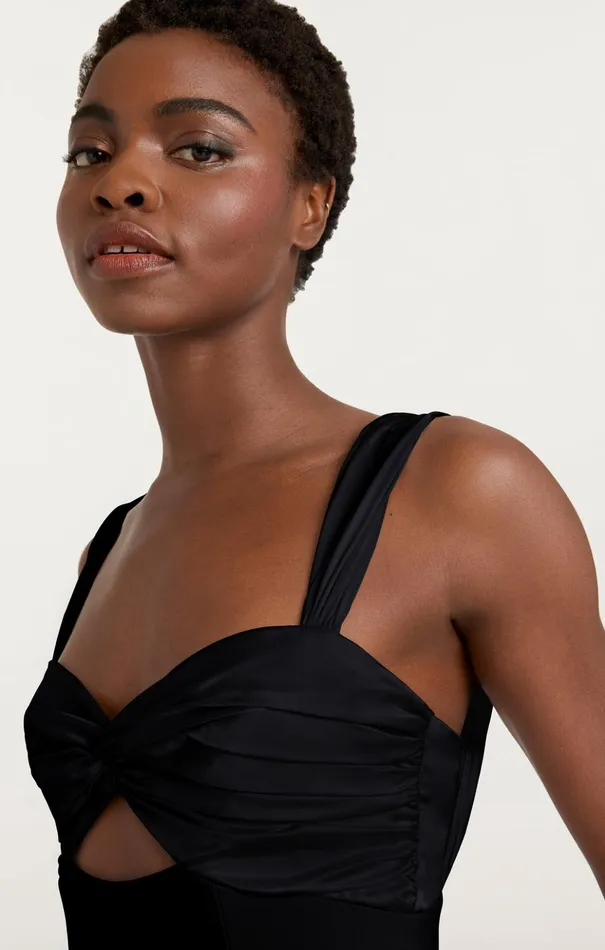 Women Cinq Sept Cocktail and Evening Jillie Gown Black
