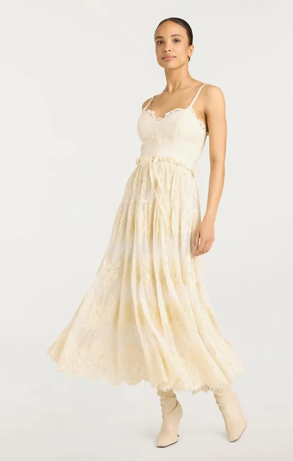 Women Cinq Sept Cocktail and Evening Lana Dress Gardenia