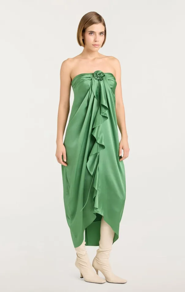Women Cinq Sept Cocktail and Evening Meredith Dress Sea Palm