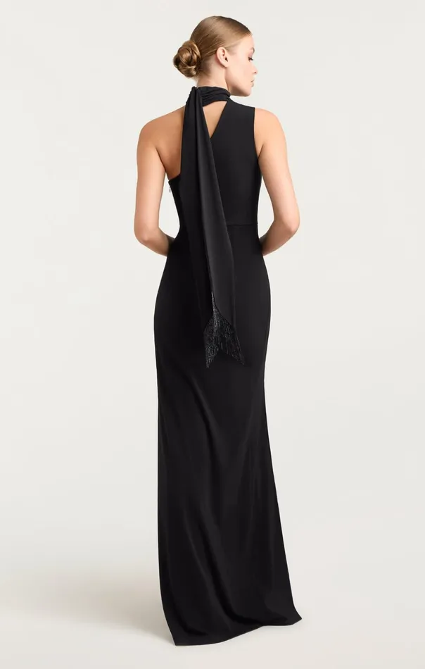Women Cinq Sept Cocktail and Evening Mia Gown Black