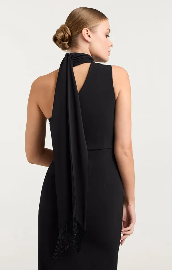 Women Cinq Sept Cocktail and Evening Mia Gown Black