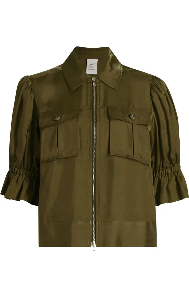 Women Cinq Sept Jackets Holly Jacket Dark Olive