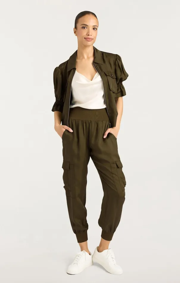 Women Cinq Sept Jackets Holly Jacket Dark Olive