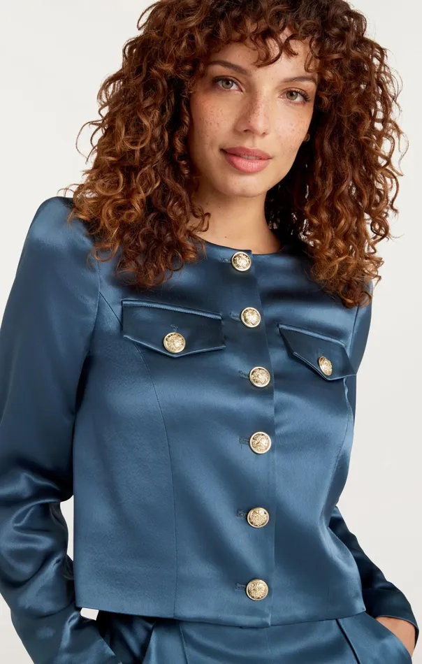Women Cinq Sept Jackets Rainer Jacket Nightfall