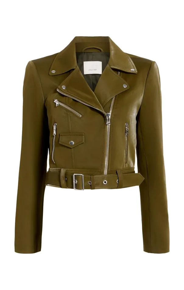 Women Cinq Sept Jackets Zoe Jacket Dark Olive
