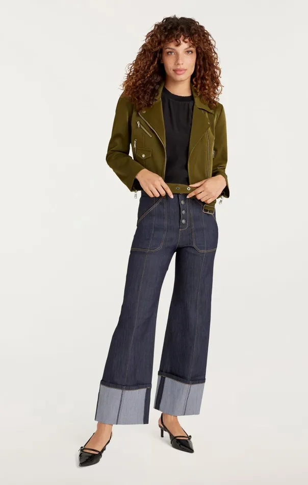 Women Cinq Sept Jackets Zoe Jacket Dark Olive