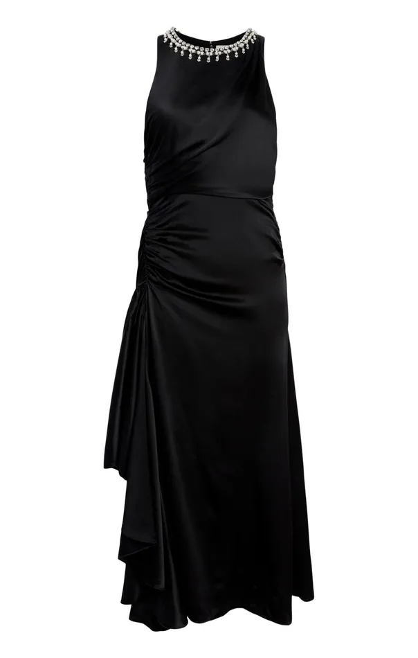 Women Cinq Sept Midi Georgie Dress Black