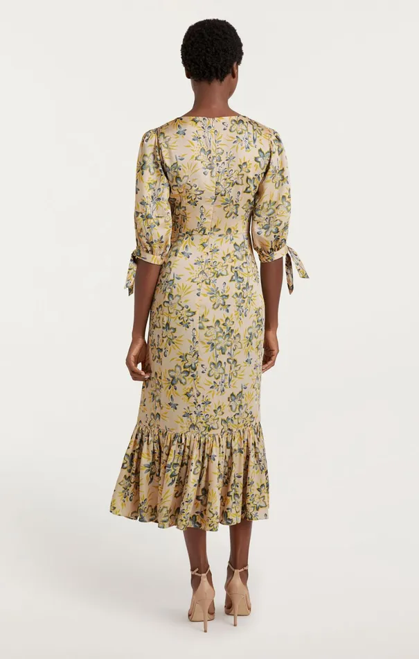 Women Cinq Sept Midi Kerstin Dress Pomelo Multi