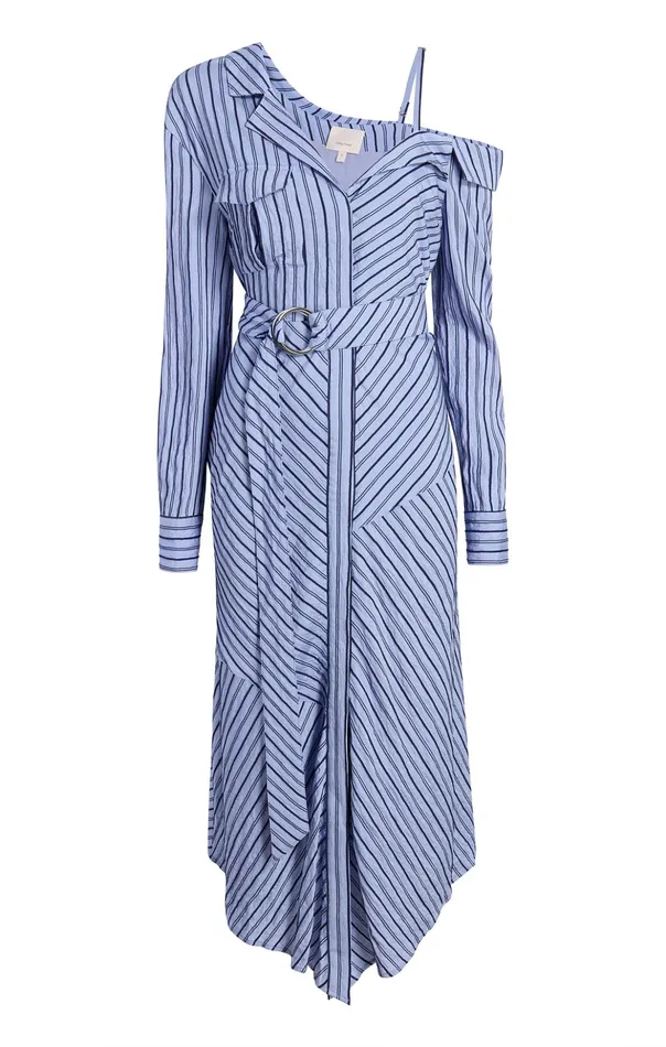 Women Cinq Sept Midi Marcella Dress Navyraincloud