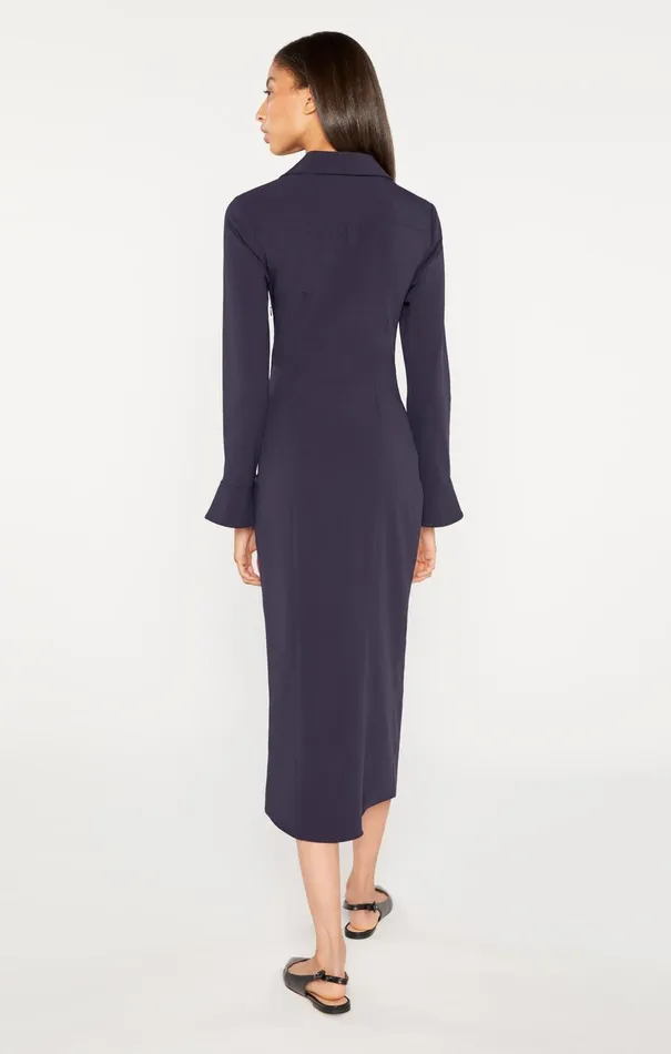 Women Cinq Sept Midi Midi Mckenna Dress Navy