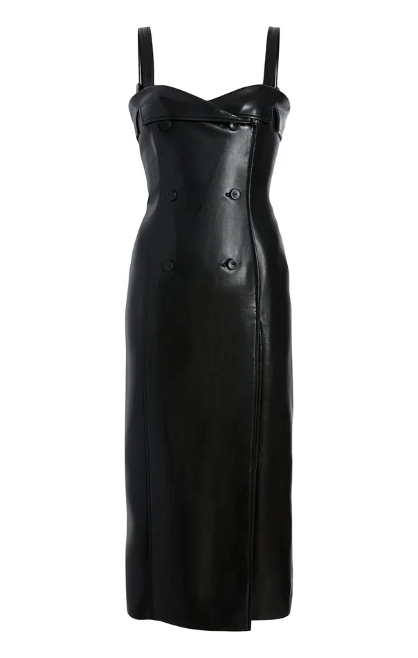 Women Cinq Sept Midi Tessa Dress Black