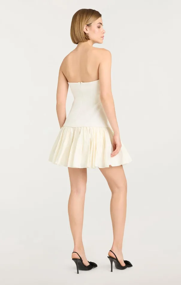 Women Cinq Sept Mini Amanda Dress Ivory