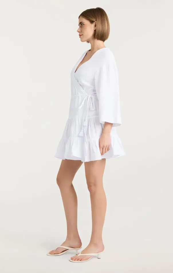 Women Cinq Sept Mini Mini Torey Dress White