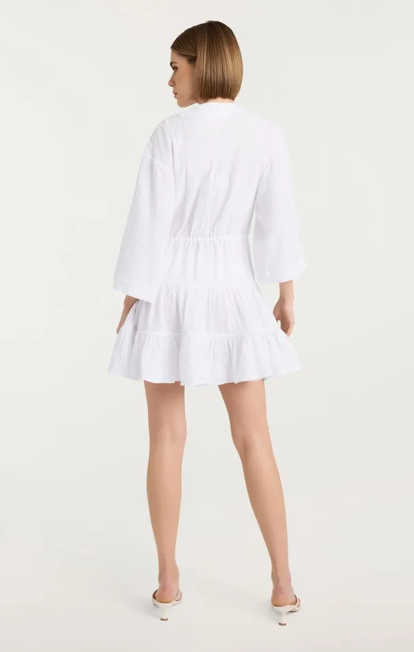 Women Cinq Sept Mini Mini Torey Dress White