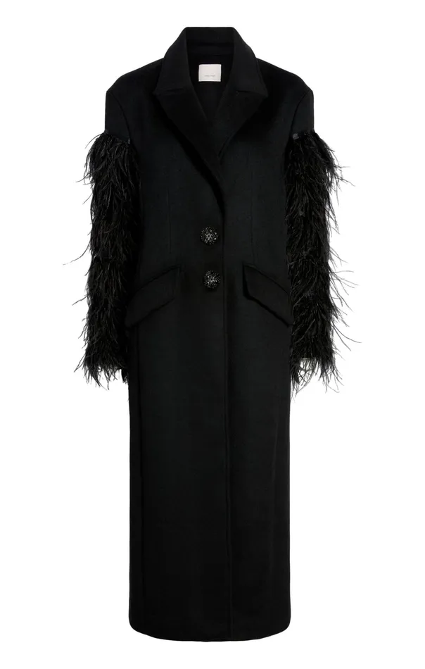 Women Cinq Sept Outerwear Ali Coat Black