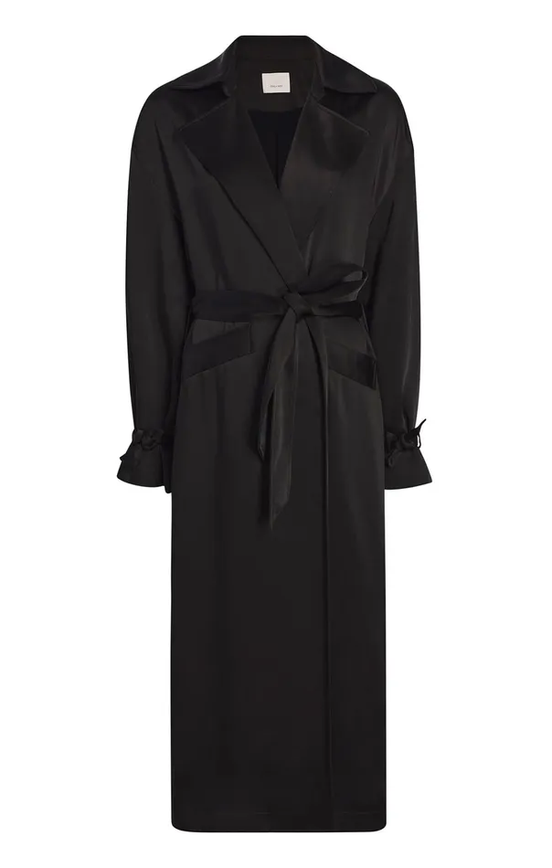 Women Cinq Sept Outerwear Jayla Trench Black