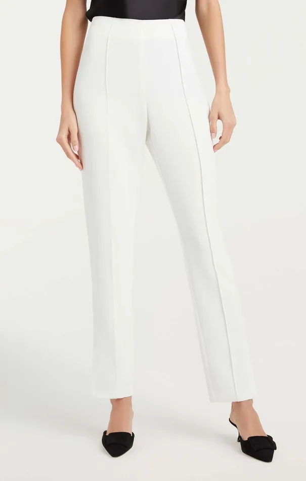 Women Cinq Sept Pants Brianne Pant Ivory
