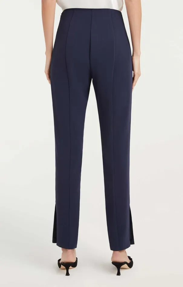 Women Cinq Sept Pants Brianne Pant Navy