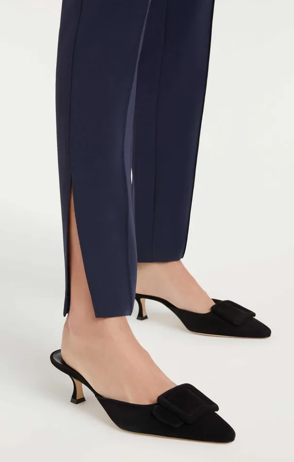Women Cinq Sept Pants Brianne Pant Navy