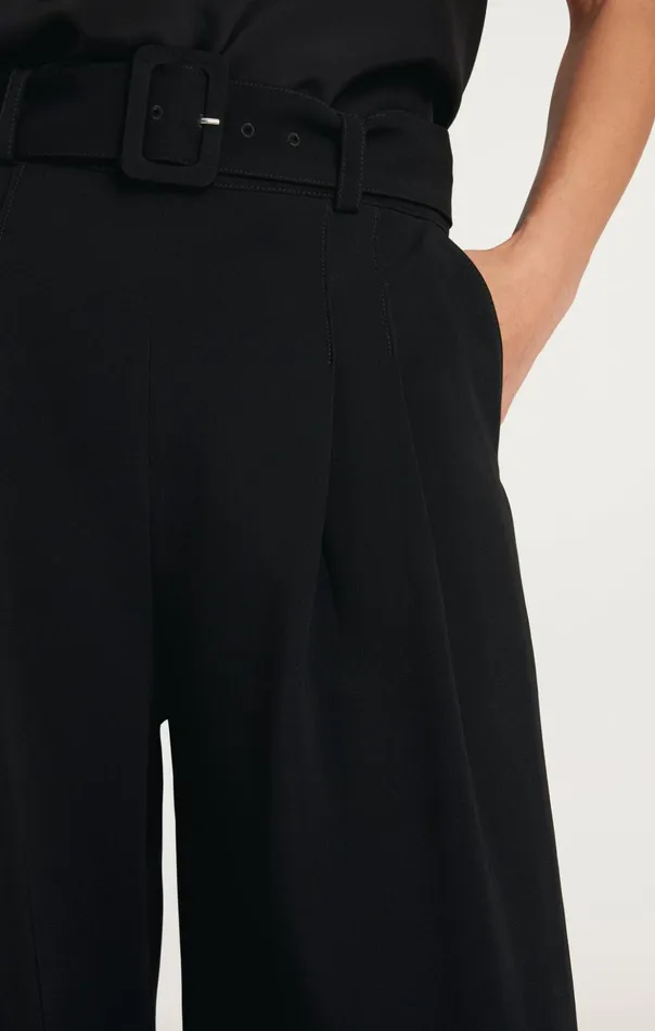 Women Cinq Sept Pants Cropped Shauna Pant Black