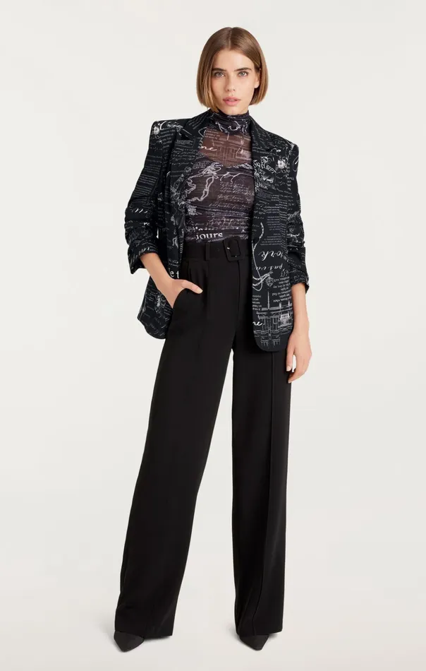 Women Cinq Sept Pants Ester Pant Black