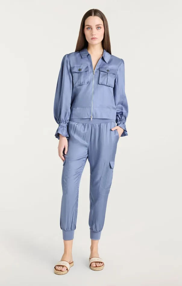 Women Cinq Sept Pants Giles Pant Rustic Blue