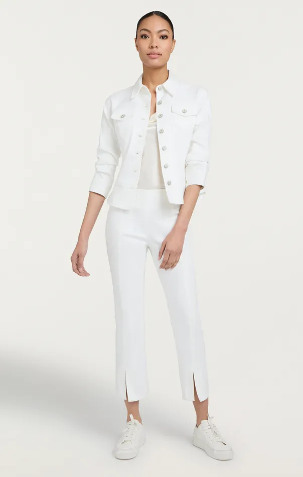 Women Cinq Sept Pants Laurie Pant White