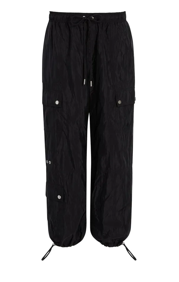 Women Cinq Sept Pants Nitsan Parachute Pant Black