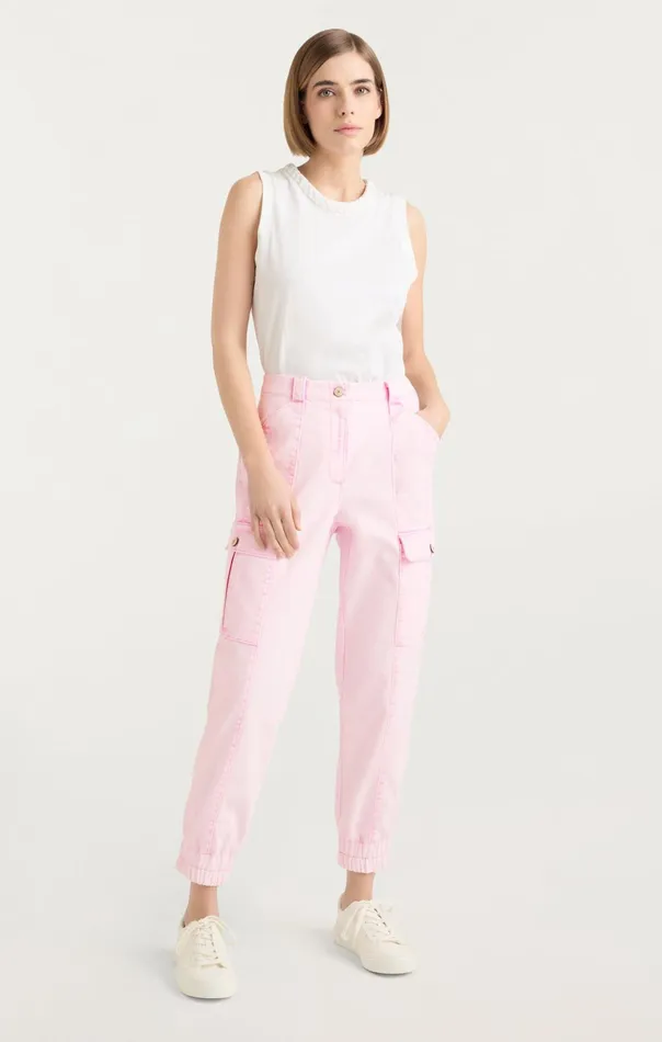 Women Cinq Sept Pants Skinny Kelly Pant Flamingo