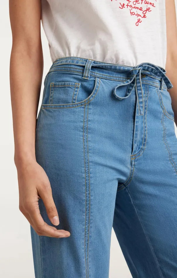Women Cinq Sept Pants Tansy Pant Light Wash