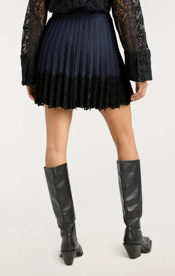 Women Cinq Sept Skirts Laney Skirt Indigo