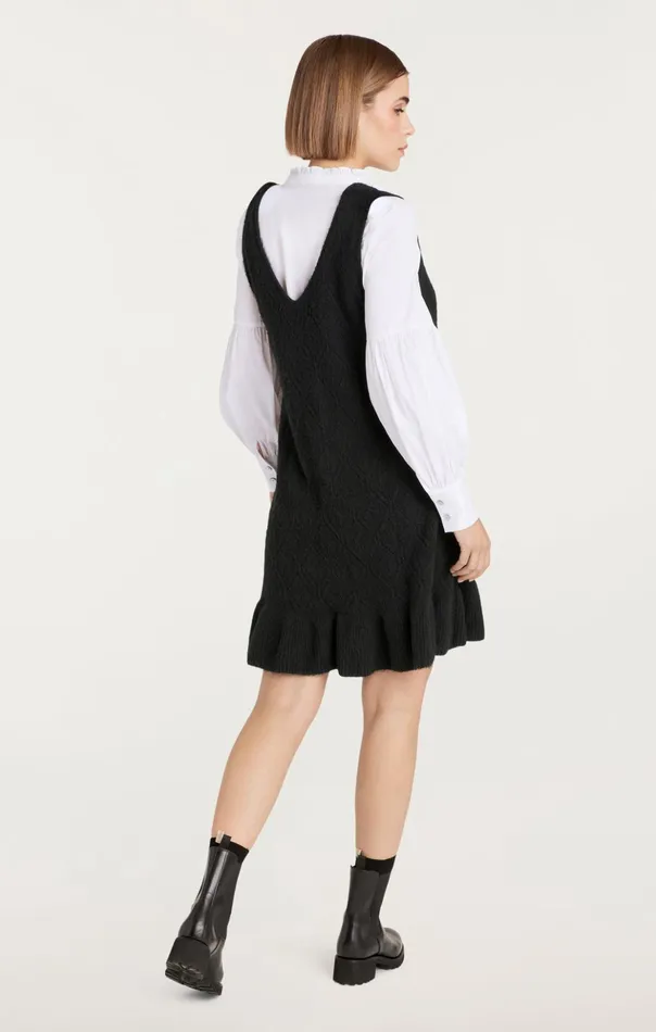 Women Cinq Sept Sweaters and Knits Greysen Dress Blackwhite