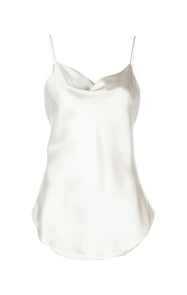 Women Cinq Sept Tank Tops and Camisoles Marta Cami Ivory