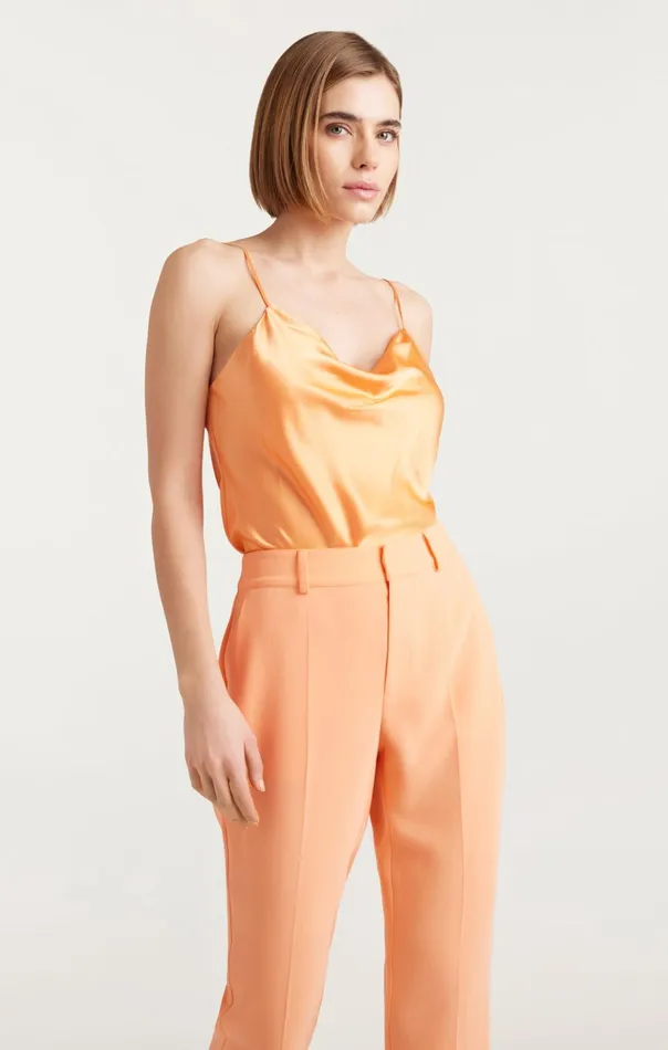 Women Cinq Sept Tank Tops and Camisoles Marta Cami Marmalade