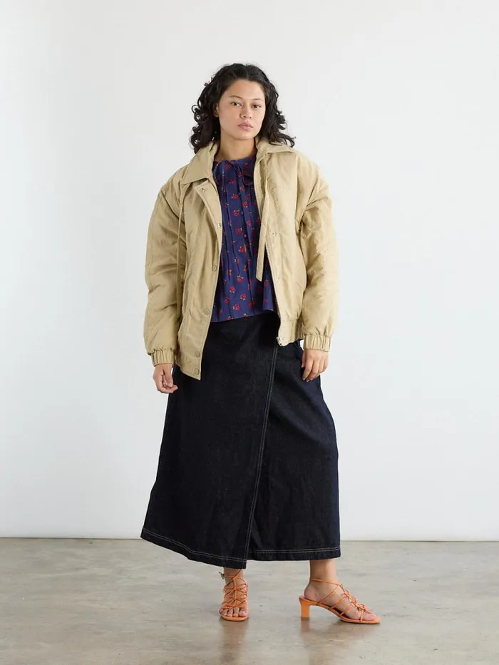 Women Claudia Bomber Tan Lisa Says Gah Jackets Outerwear