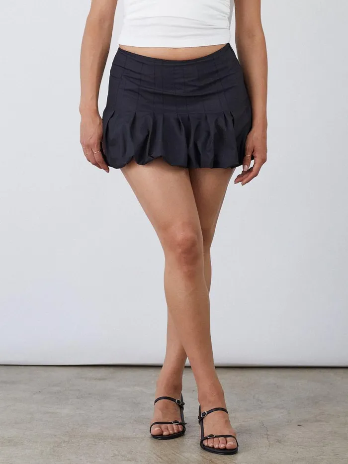 Women Cloud Mini Skirt Black Lisa Says Gah Skirts