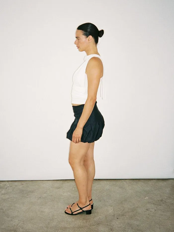 Women Cloud Mini Skirt Black Lisa Says Gah Skirts