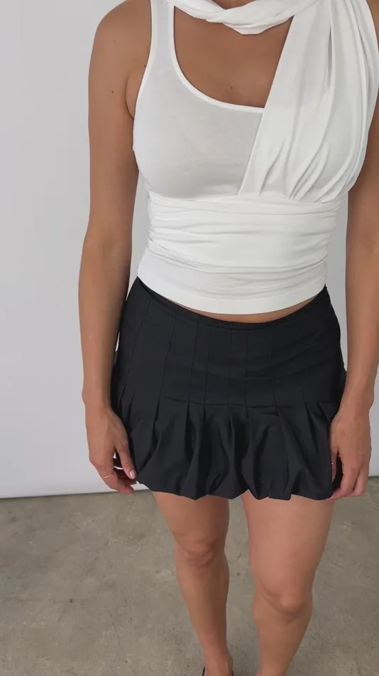 Women Cloud Mini Skirt Black Lisa Says Gah Skirts