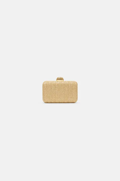 Women Clutch and Pochette Luisa Spagnoli Illasi Illasi BlueGold Women Clutch and Pochette Luisa Spagnoli Illasi Illasi BlueGold