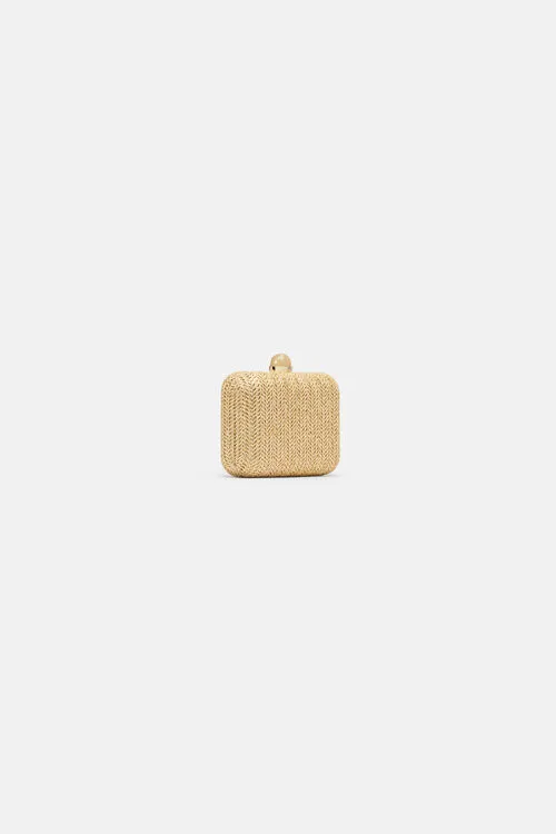 Women Clutch and Pochette Luisa Spagnoli Illasi Illasi BlueGold Women Clutch and Pochette Luisa Spagnoli Illasi Illasi BlueGold