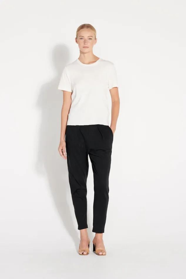 Women Cream Classic Jersey Boy Tee Raquel Allegra TShirts