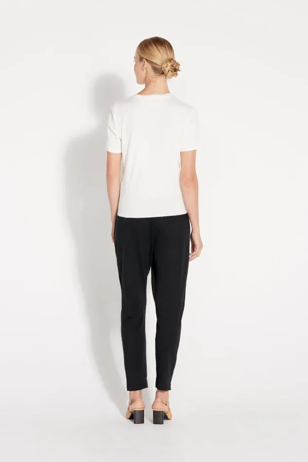 Women Cream Classic Jersey Boy Tee Raquel Allegra TShirts