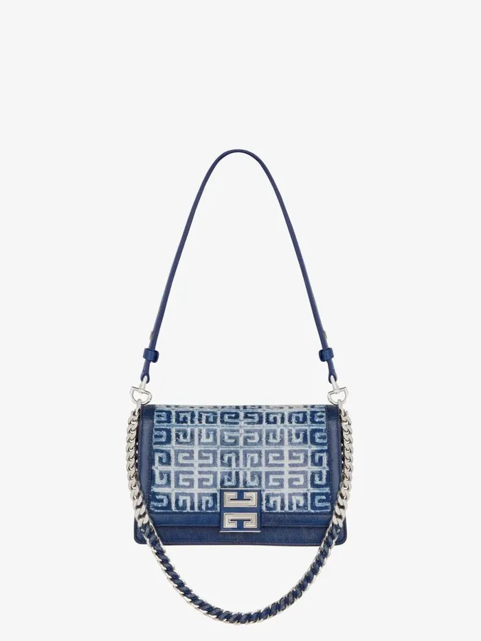 Women Crossbody Bags Givenchy Medium 4G Multicarry Bag In 4G Denim Medium Blue Women Crossbody Bags Givenchy Medium 4G Multicarry Bag In 4G Denim Medium Blue