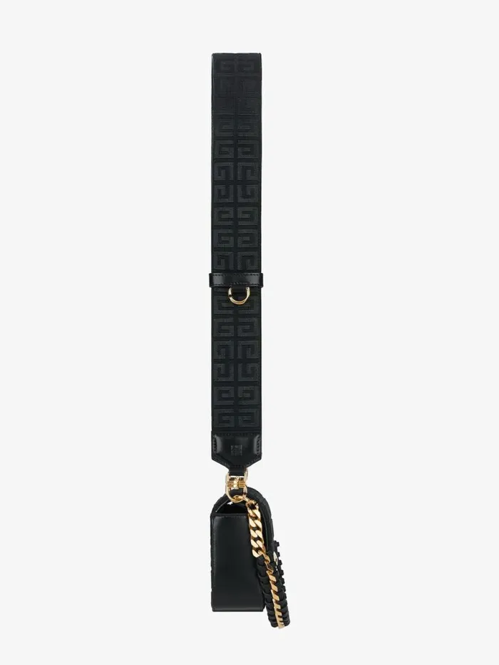 Women Crossbody Bags Givenchy Small 4G Bag In 4G Embroidery With Chain Black