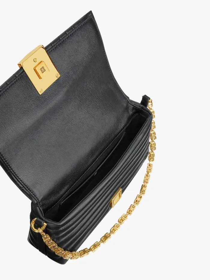 Women Crossbody Bags Givenchy Small 4G Soft Bag In Quilted Leather With Chain Black Women Crossbody Bags Givenchy Small 4G Soft Bag In Quilted Leather With Chain Black