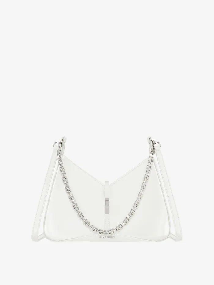 Women Crossbody Bags Givenchy Small Cut Out Bag In Shiny Leather With Chain Ivory Women Crossbody Bags Givenchy Small Cut Out Bag In Shiny Leather With Chain Ivory