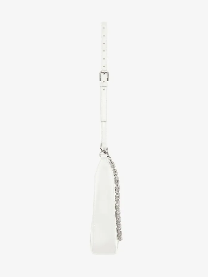 Women Crossbody Bags Givenchy Small Cut Out Bag In Shiny Leather With Chain Ivory Women Crossbody Bags Givenchy Small Cut Out Bag In Shiny Leather With Chain Ivory