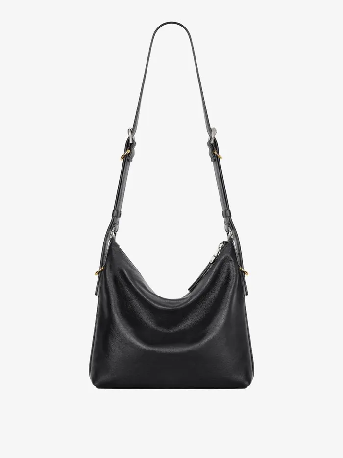 Women Crossbody Bags Givenchy Voyou Crossbody Bag In Leather Black