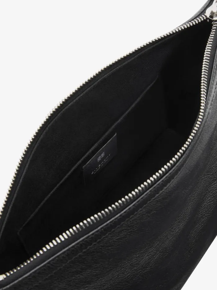 Women Crossbody Bags Givenchy Voyou Crossbody Bag In Leather Black